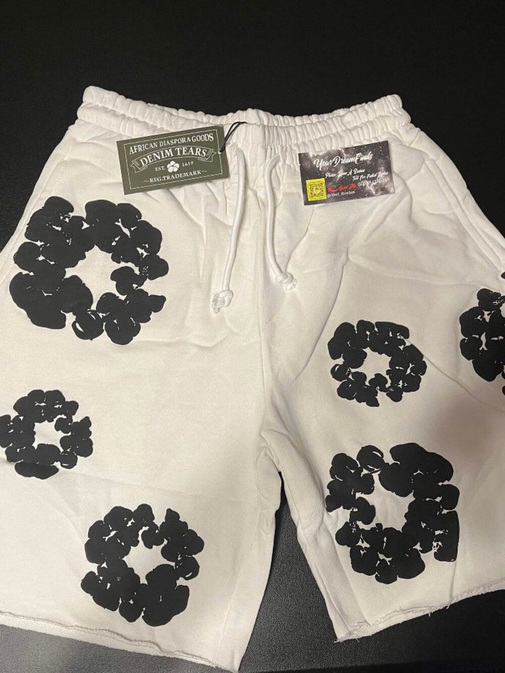 Denim Tears Cotton Wreath Shorts